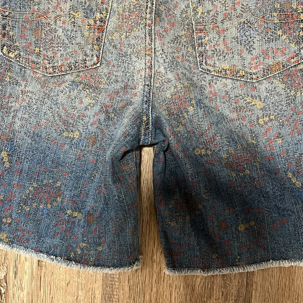 Lucky Brand Abbey DBL Roll Wildflower Paisley Short​​​​ - Picture 10 of 16